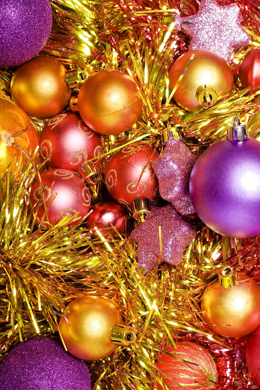 background, ball, bright, celebration, christmas, christmas-tree HD wallpaper