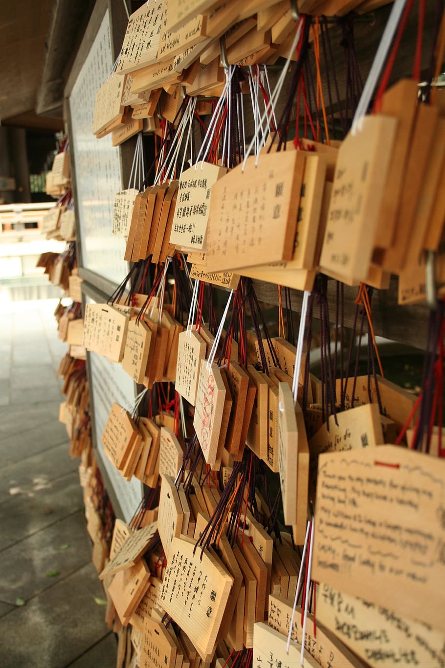 tokyo, temple, hanging, communication, abundance, large group of objects HD wallpaper
