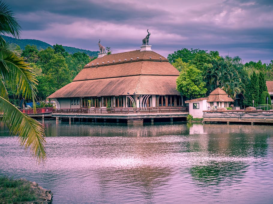 thailand, chiang mai, architecture, built structure, water