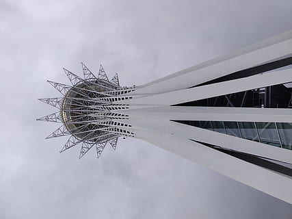 spire, steeple, architecture, building, tower, kazakhstan, nur-sultan HD wallpaper