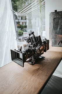 wood, electronics, camera, germany, hamburg, indoors, interior design HD wallpaper