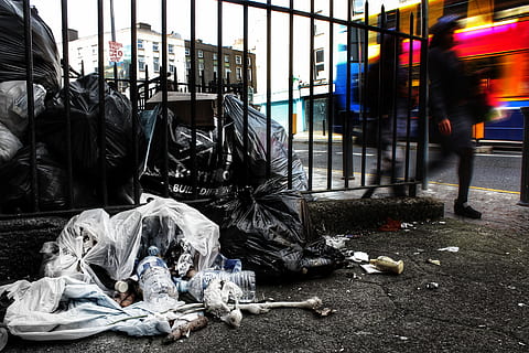 Drumcondra, Dublin, trash, garbage, rubbish, filthy, dirty HD wallpaper