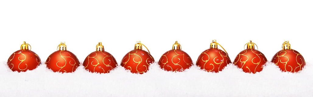 ball, snow, shine, isolated, wallpaper, decoration, fun, white HD wallpaper