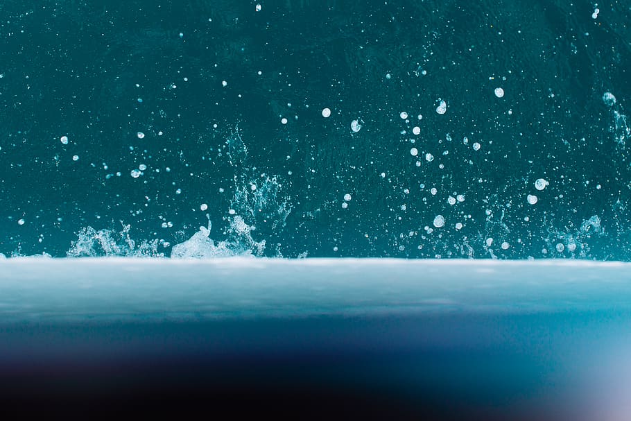 see, drops, water, blue, nature, sea, day, beauty in nature HD wallpaper