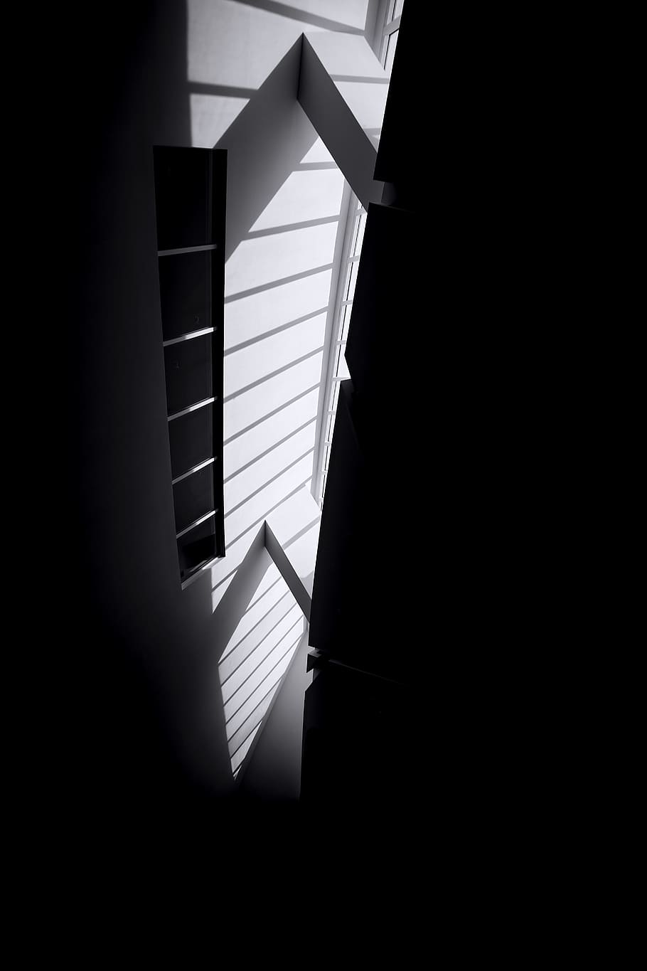 white painted wall, building, window, abstract, architecture HD wallpaper