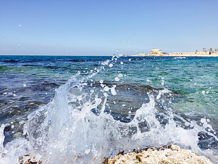 израиль, сдот-ям, water, sea, motion, sky, beauty in nature HD wallpaper