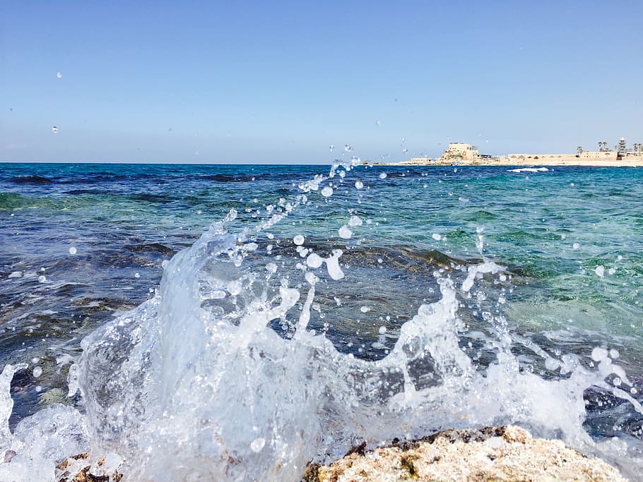 израиль, сдот-ям, water, sea, motion, sky, beauty in nature HD wallpaper