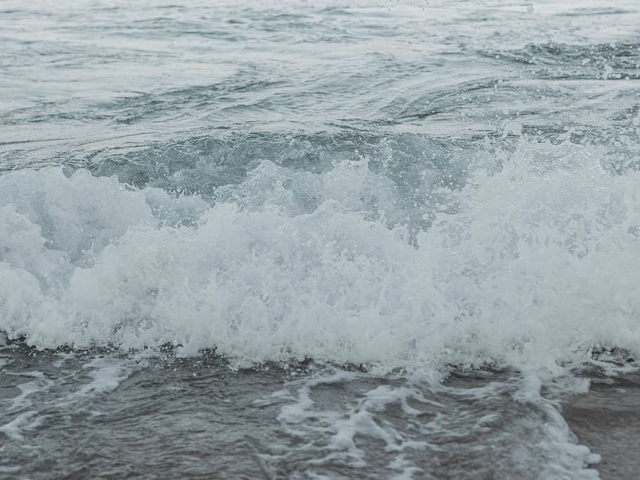 sea, water, motion, wave, waterfront, sport, surfing, aquatic sport HD wallpaper