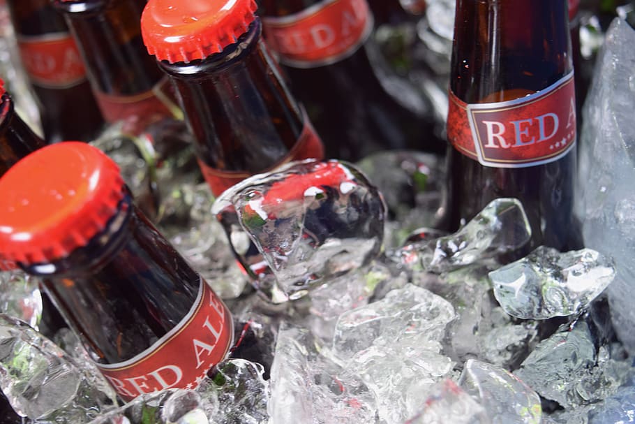 beer, close-up, bottle, indoors, no people, transparent, choice HD wallpaper
