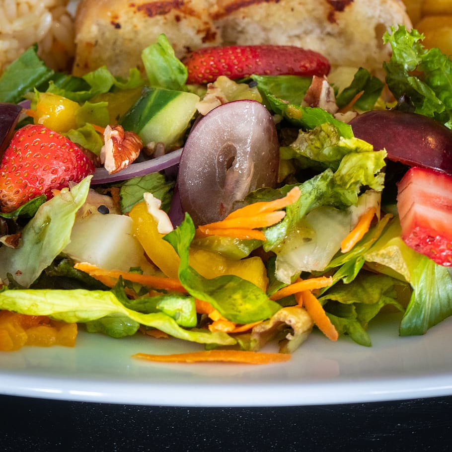 salad, fresh, vegetables, green, food, healthy eating, food and drink HD wallpaper
