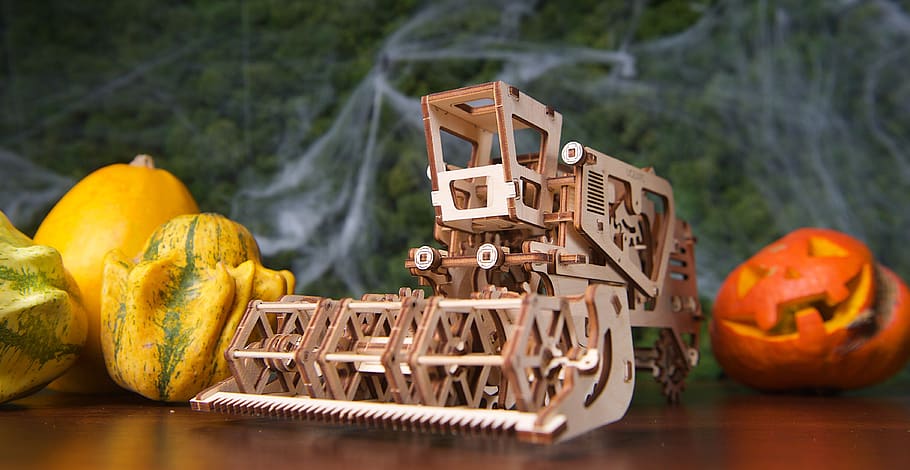 ugears, ugears models, puzzles, mechanical models, 3d mechanical models HD wallpaper