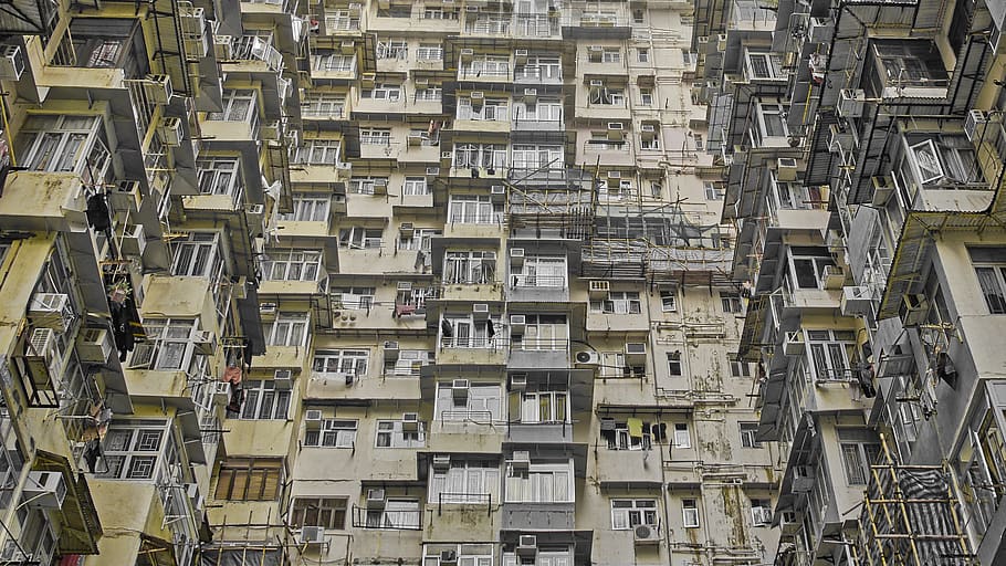 building, architecture, city, skyscraper, houses, china, hong kong HD wallpaper