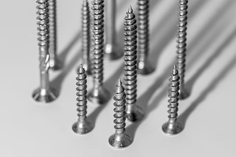 silver hex nuts, machine, screw, motor, engine, appliance, washer HD wallpaper