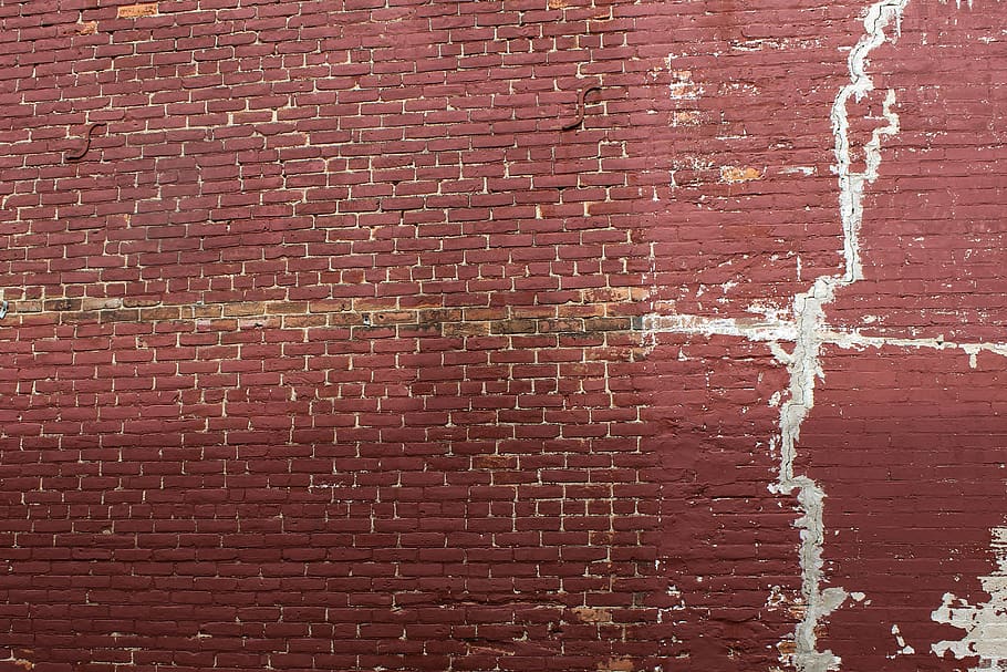 brick, red, wall, urban, grunge, rustic, brick wall, wall - building feature HD wallpaper