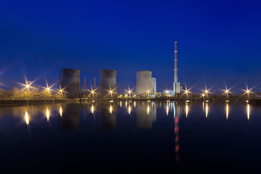 Power Station, various, energy, factory, industrial, industry, HD wallpaper
