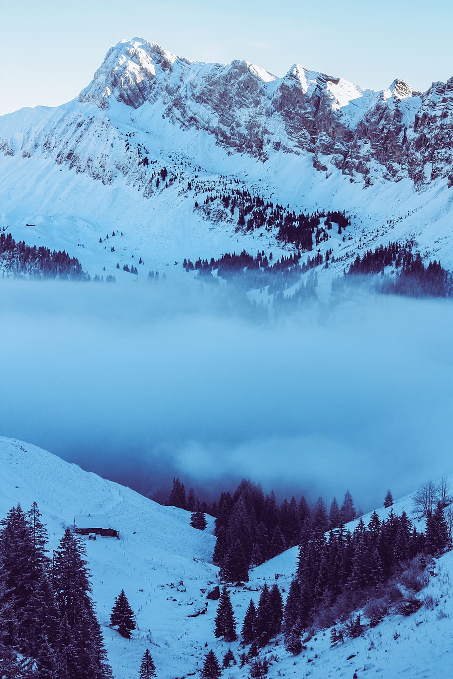 snow-cape mountain, winter, cold temperature, beauty in nature HD wallpaper