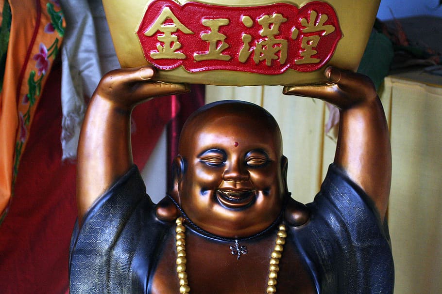 buddah, chinese, china, statue, religion, spirituality, belief HD wallpaper