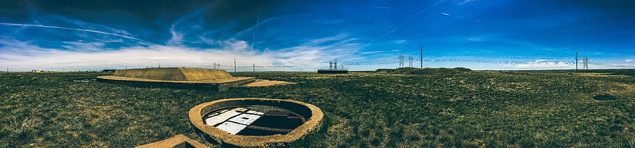 Landscape Aerial Photography, agriculture, architecture, blue sky HD wallpaper