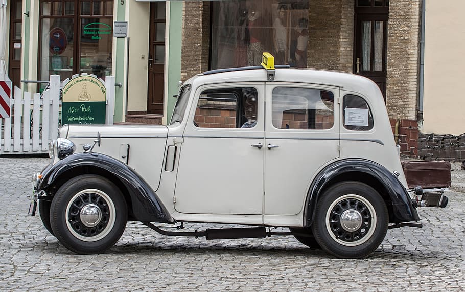 austin, seven, oldtimer, auto, vehicle, automotive, pkw, traffic HD wallpaper