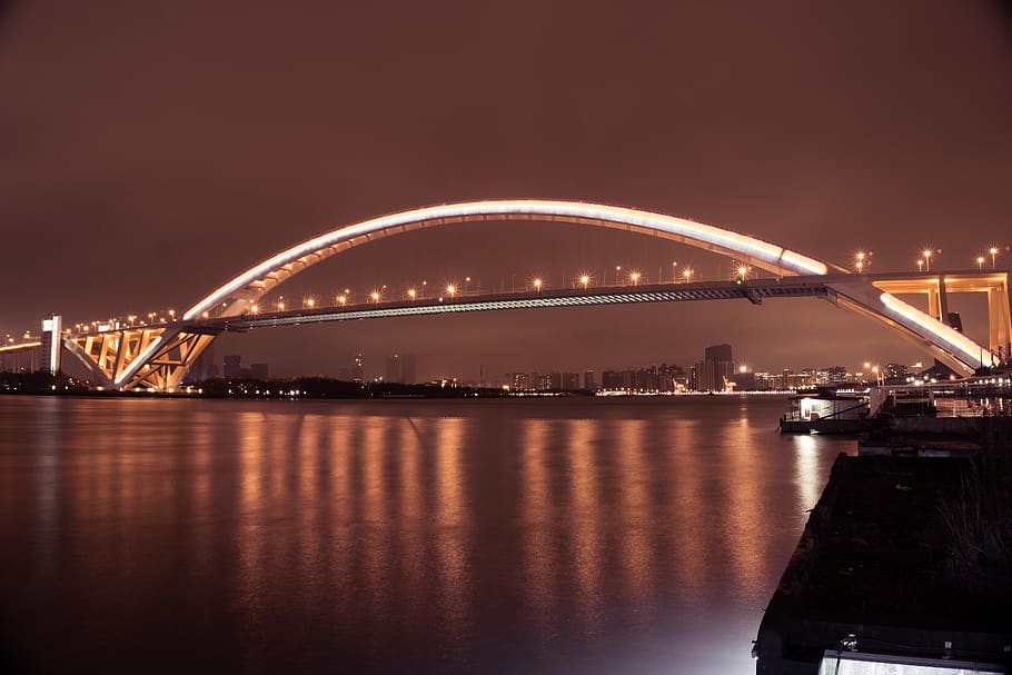 beautiful, bridge, building, bund, bund life, china, city, cityscape HD wallpaper