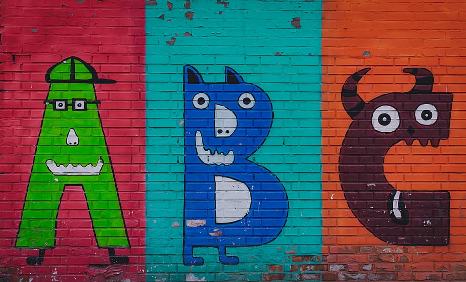 multicolored murale painting, wall - building feature, built structure HD wallpaper