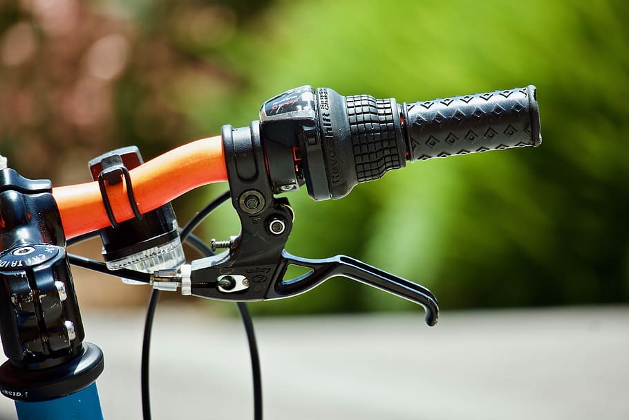 bicycle, handlebars, exchange, cycling, bike, exercise, action HD wallpaper