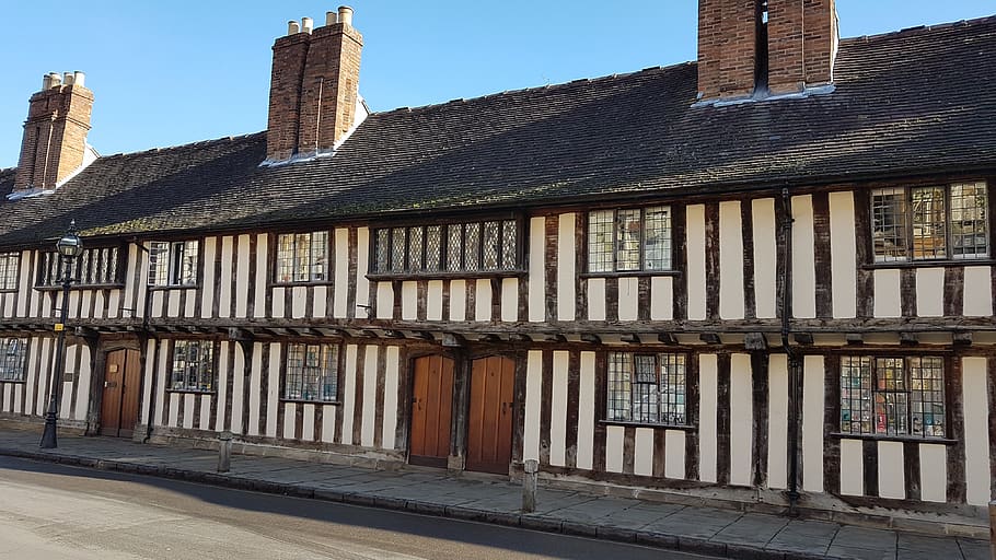 tudor, buildings, historic, architecture, house, england, medieval, HD wallpaper