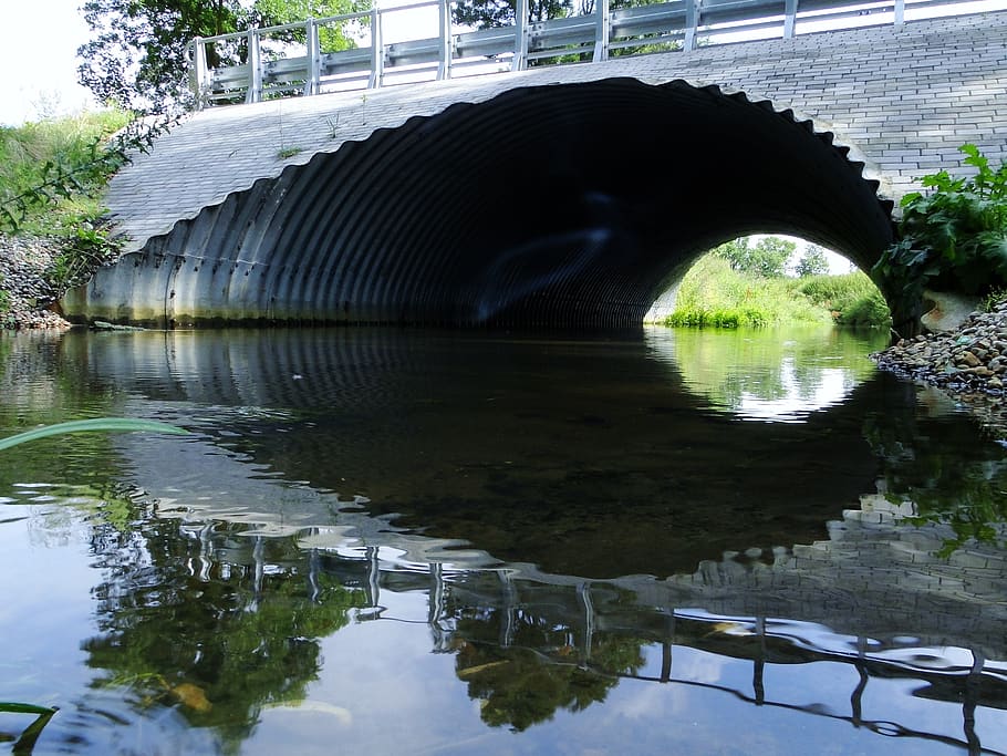 water, reflection, architecture, built structure, bridge, waterfront HD wallpaper