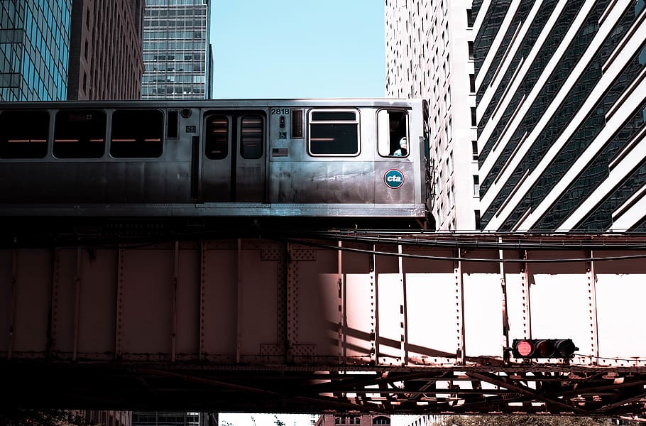 Train, city, railway, transportation system, travel, urban, vehicle HD wallpaper
