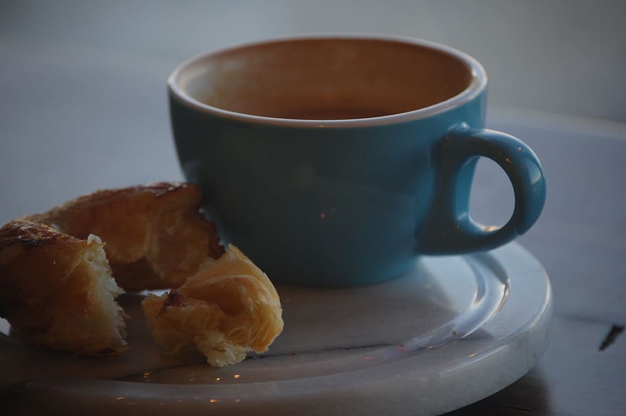 coffee, pastry, coffeeshop, food and drink, mug, cup, refreshment HD wallpaper