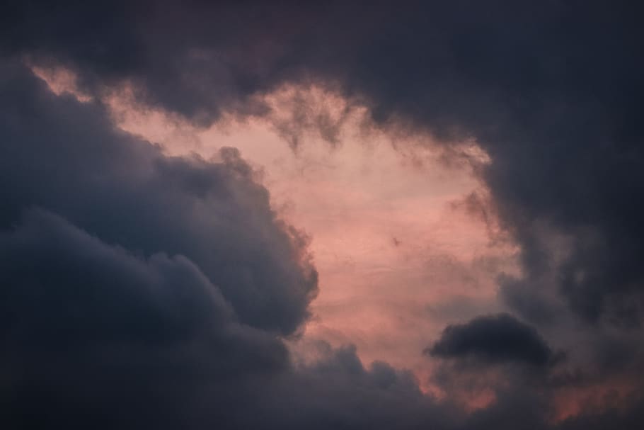nimbus clouds, cloud - sky, beauty in nature, scenics - nature HD wallpaper
