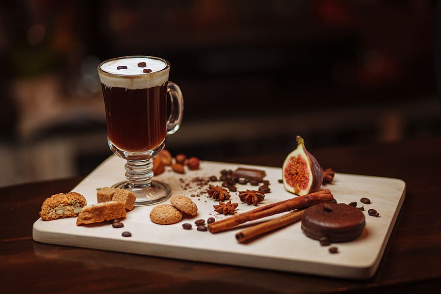 coffee, food, drink, table, irish, natural, cup, food and drink HD wallpaper