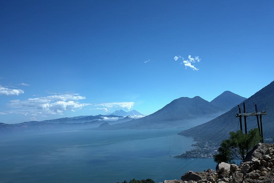 nature, outdoors, mountain range, slope, peak, scenery, landscape HD wallpaper