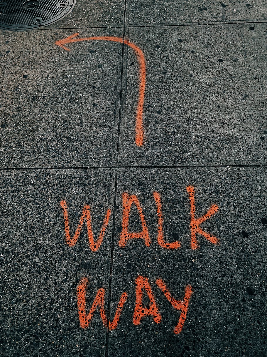tarmac, asphalt, western script, communication, text, orange color HD wallpaper