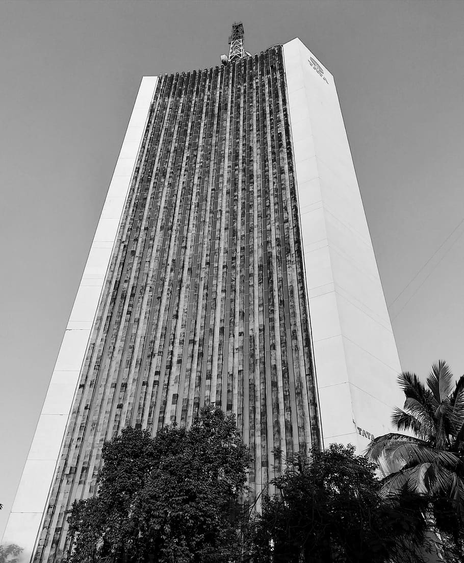 Concrete High-rise Building, architectural design, architecture HD wallpaper