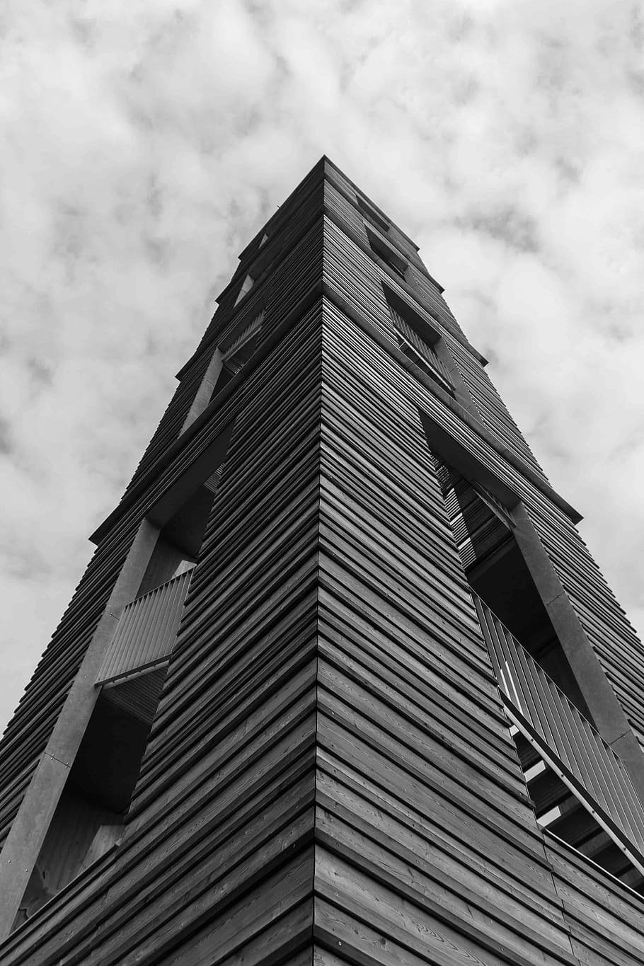 tower, black and white, architecture, sky, structure, building HD wallpaper
