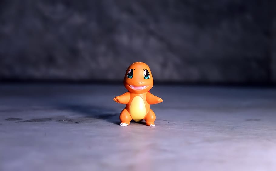 small, cute, toy, figurine, painted, plastic, japanese, anime HD wallpaper