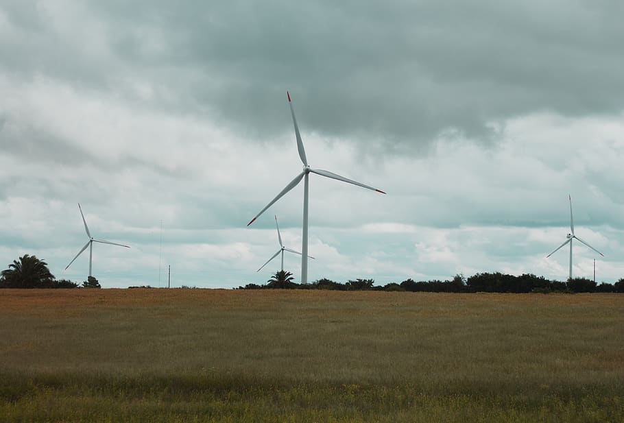 machine, motor, engine, uruguay, turbine, field, wind turbine HD wallpaper