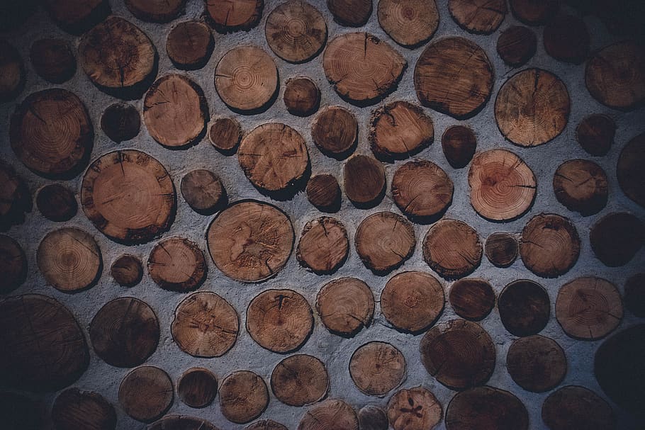 cork wood decors, backgrounds, full frame, large group of objects HD wallpaper