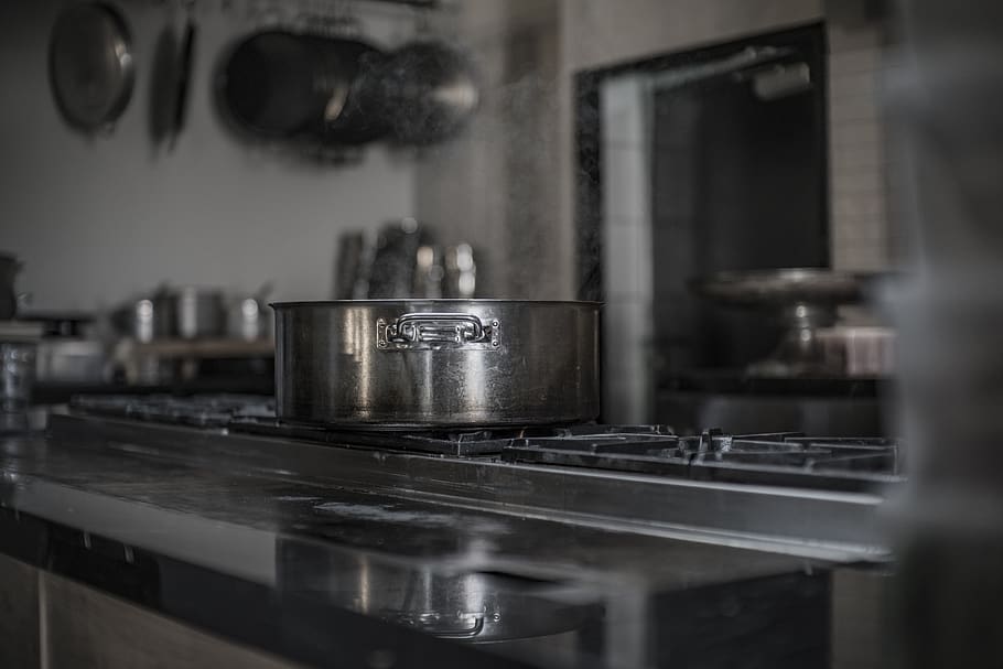 kitchen, cook, steam, indoors, appliance, stove, domestic kitchen HD wallpaper