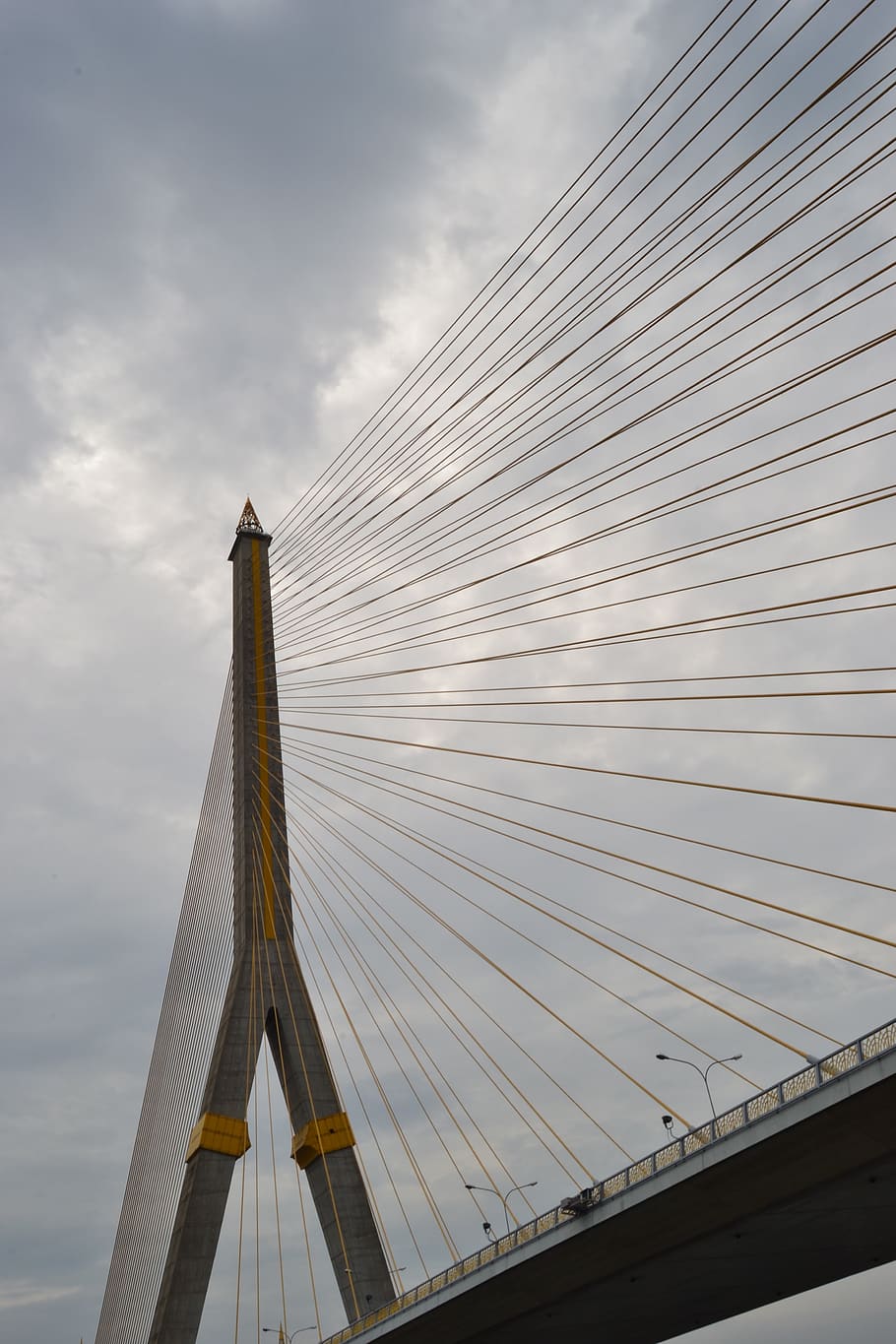 thailand, bridge, details, pattern, built structure, sky, cloud - sky HD wallpaper