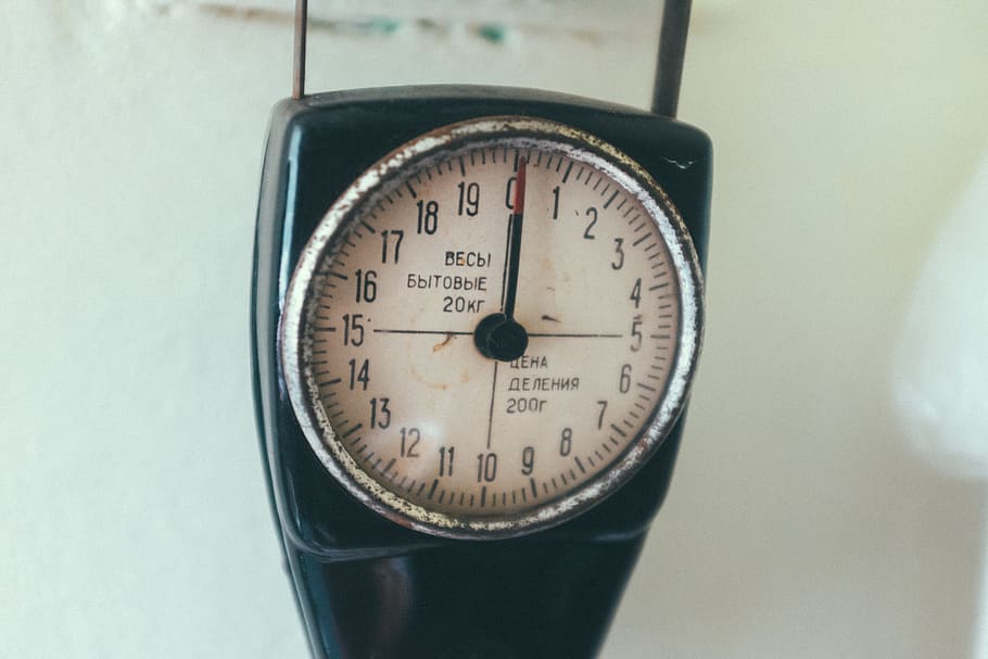 old kitchen scale, accuracy, aged, antique, background, balance HD wallpaper