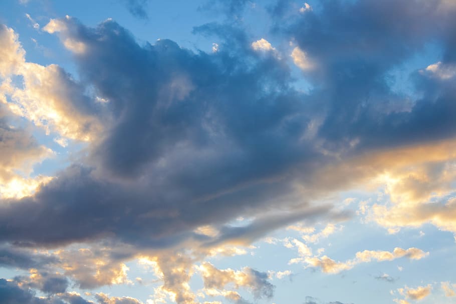 sky, blue, bright, cloud - sky, beauty in nature, cloudscape HD wallpaper