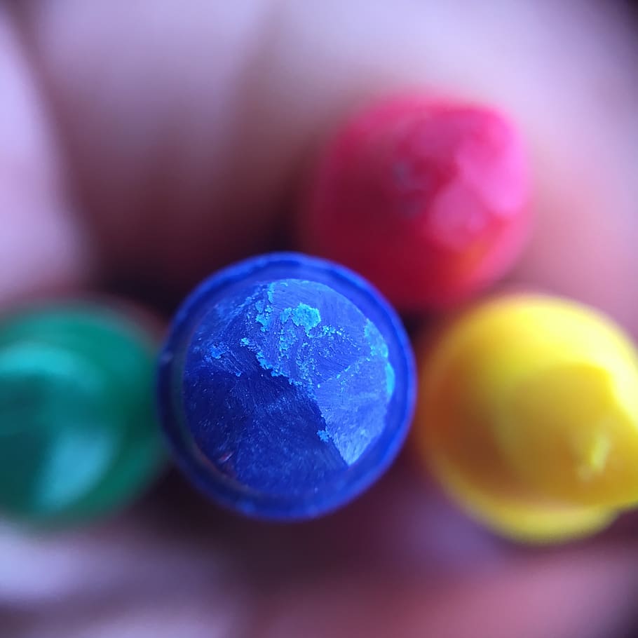 crayons, creativity, colors, colorful, multi colored, close-up HD wallpaper
