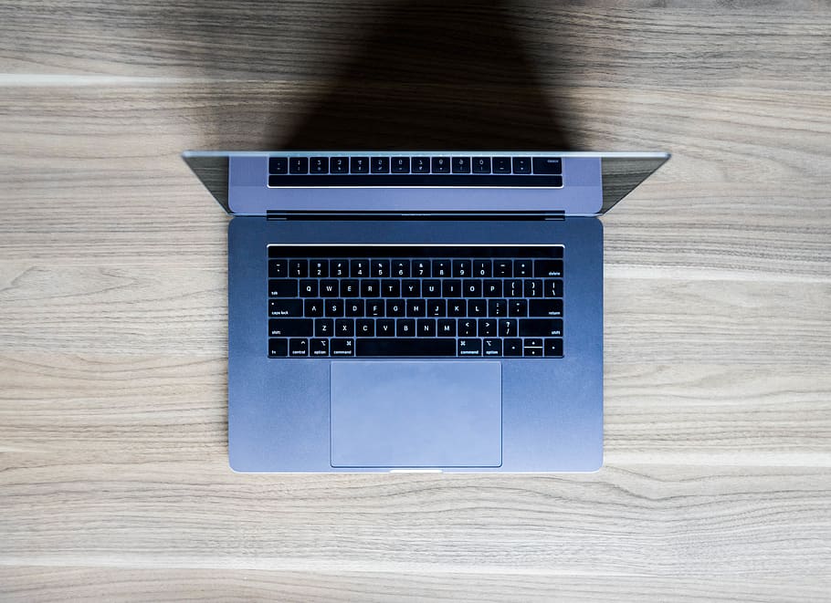 silver MacBook Pro, laptop, electronics, computer, pc, keyboard HD wallpaper