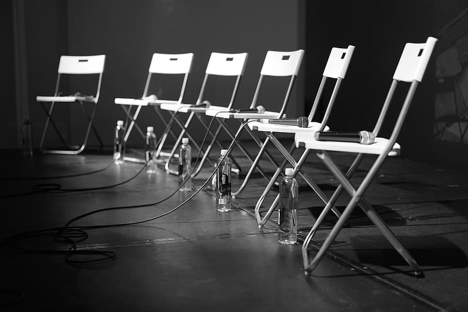 the lab, san francisco, united states, panel, microphone, speakers