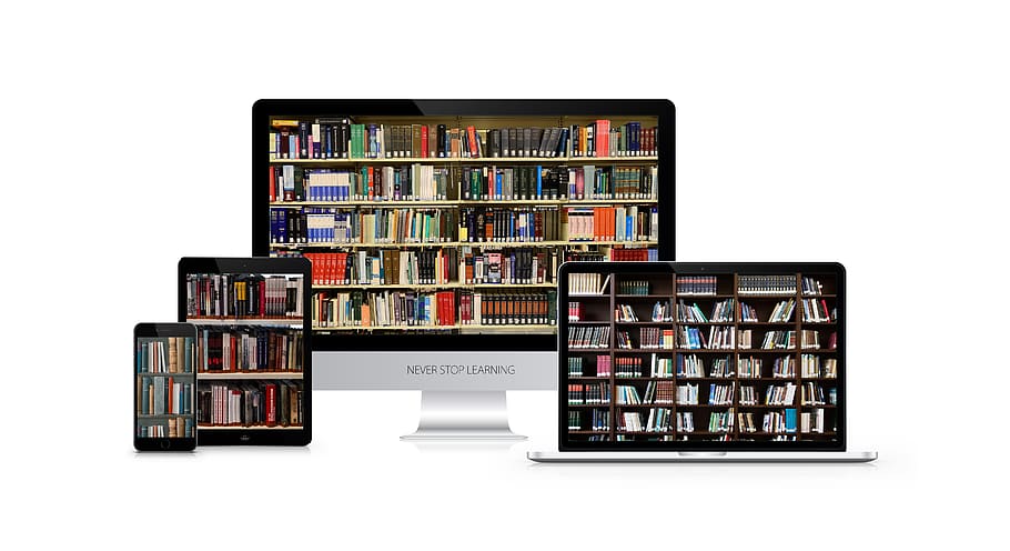 HD wallpaper: books, read, monitor, online, education, knowledge ...