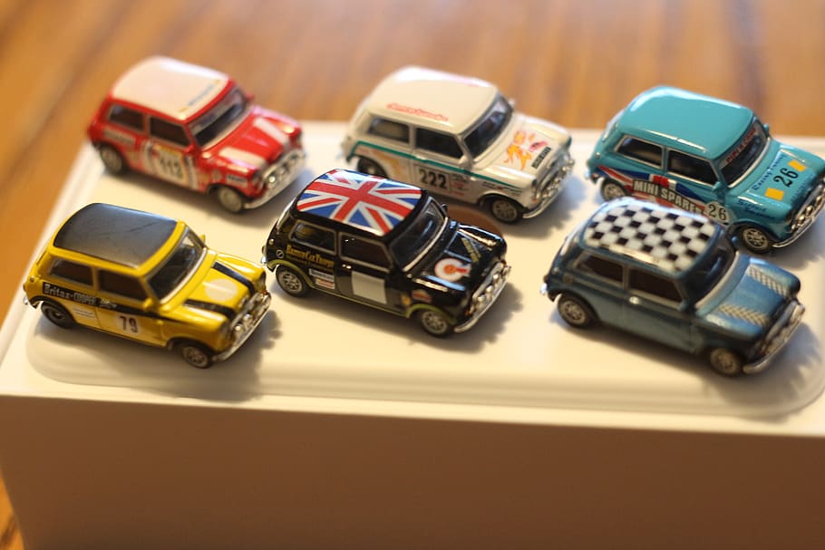 Mini Cooper Box, car, toy, toy car, motor vehicle, no people HD wallpaper