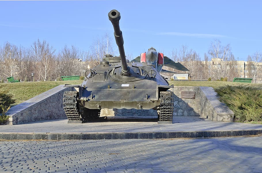 tank, monument, soviet army, military, weaponry, weapons, armor HD wallpaper