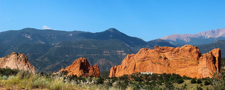 landscape, wilderness, mountain, valley, mountain range, formation HD wallpaper
